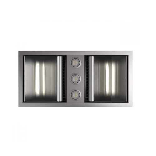 IXL Premium Tastic Neo Dual Bathroom Heater, Exhaust Fan & Light Silver