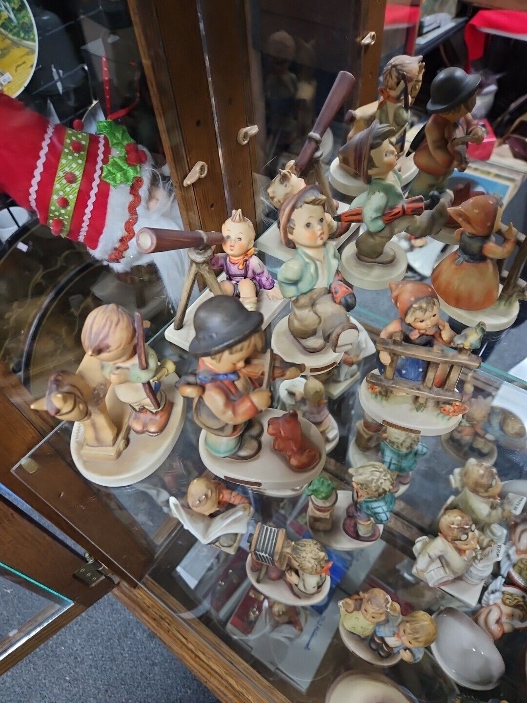 Vintage - Lot Of 5 - Goebel Hummel - West Germany - Ceramic Figures - Figurines