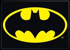 D.C BATMAN BAT LOGO MAGNET 2.5” X 3.5” NEW