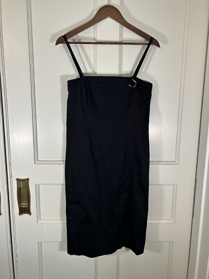 Vintage 90s Worth Women s Black Cocktail Dress Size 8