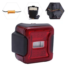 Tail Light LED Rear Tail Lamp Left For 2018 2019 2020 2021 2022 Jeep Wrangler