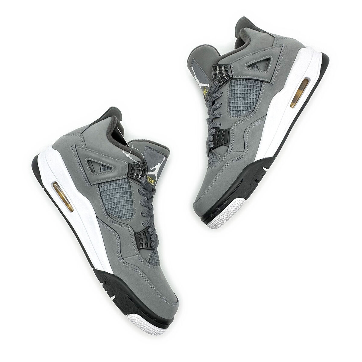 308497-007 Nike Air Jordan 4 Retro Cool Grey Chrome Dark 308497-007 Nike Air Jordan 4 Retro Cool Grey Chrome Dark