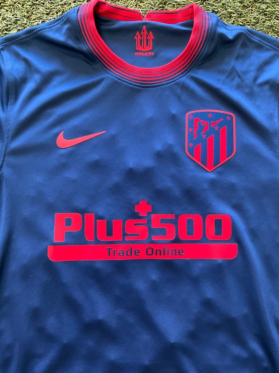 Nike Atletico Madrid Men's Away Jersey 20/21 - Navy/Red | eBay