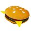 thumbnail 2  - HAMBURGER HAT - The Cheeseburger Cap Food-Prop-Halloween Funny Party Costume