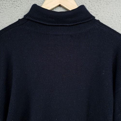 Banana Republic Chunky Womens XL 100% Merino Wool Sweater Academia Turtleneck - Picture 8 of 16