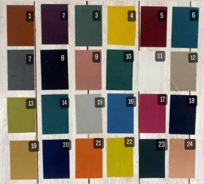 Alvar velvet Clarke and Clarke curtain & upholstery velvet fabric by the metre