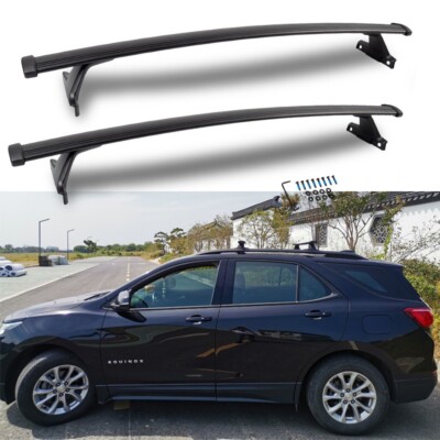 2019 Equinox 2018 Equinox Roof Rails 2PCS Cross Bar Fits For