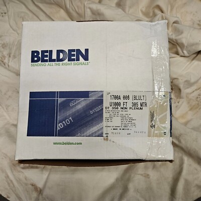 BELDEN 1700A  Blue 1000FT New