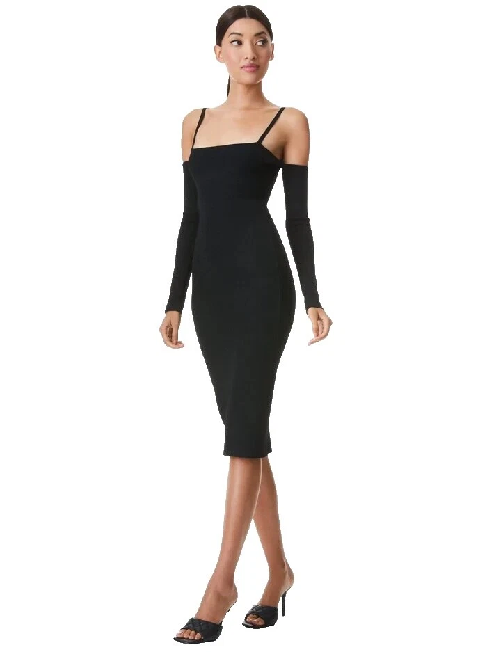 Alice + Olivia Women's Knee Length Party/Cocktail Solid Dresses for Women