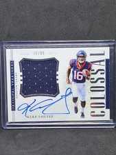 2018 National Treasures Rookie Colossal Signatures Keke Coutee AUTO RC /99