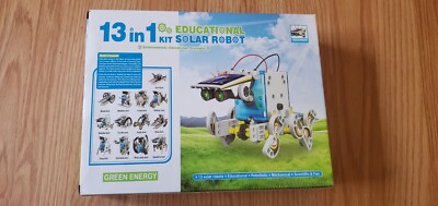 STEM 13-in-1 Solar Power Robots Creation Toy, Educational Experiment DIY  - NEW