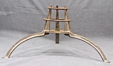 Vintage Christmas Tree Cast iron Adjustable Tripod Stand Patent Pending