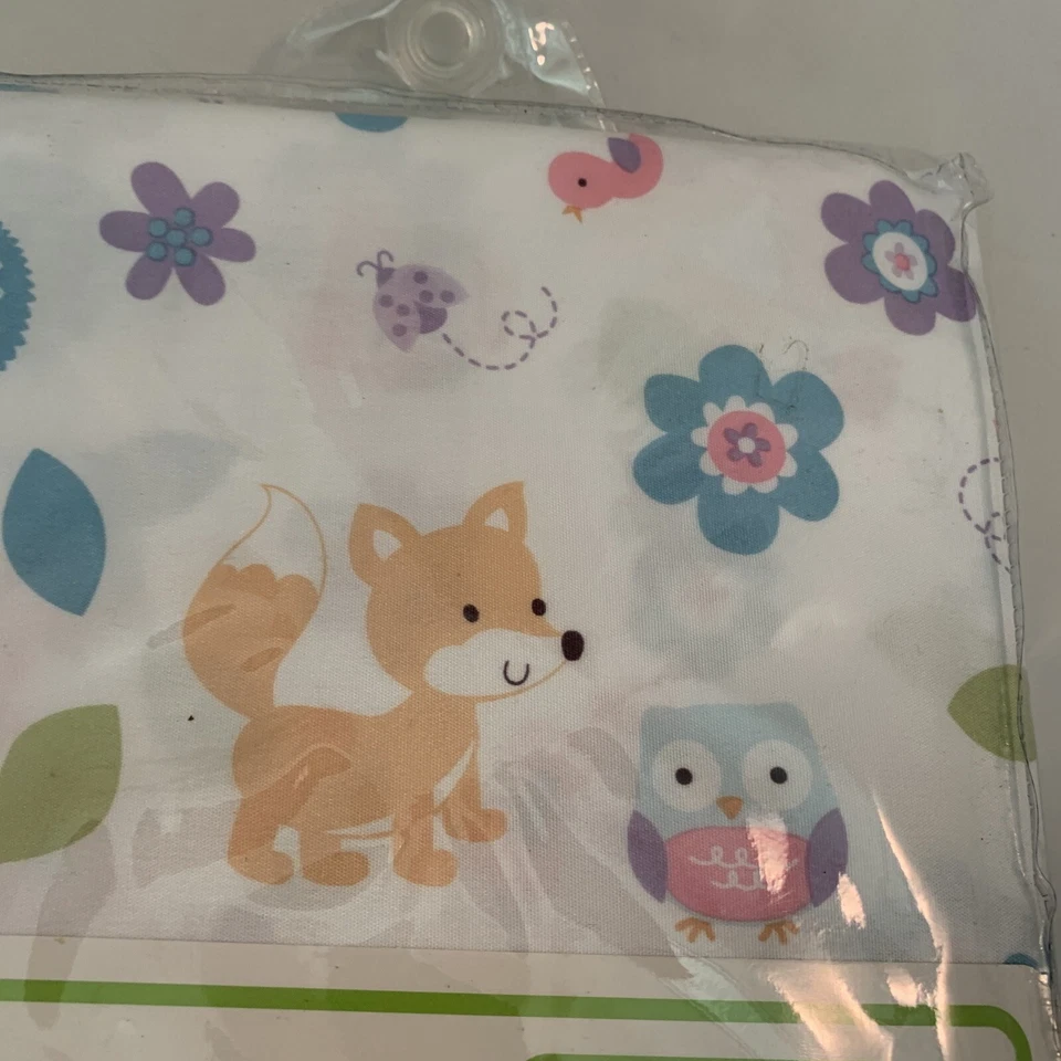 Little Love NoJo Adorable Orchard 1 Panel Cortina 41x63" Lavanda Corbata NUEVO Foto 3 de 4