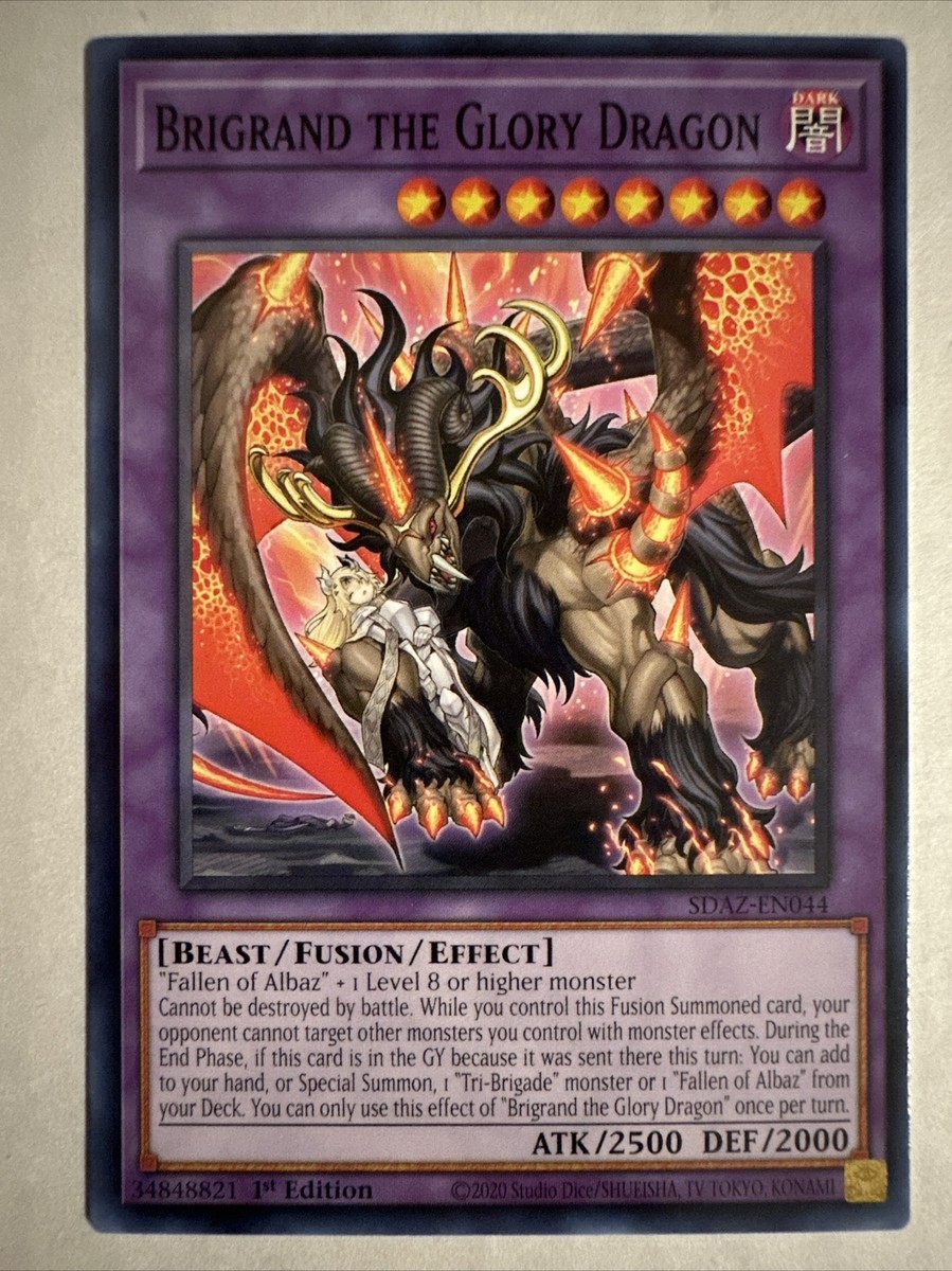 Yugioh! Brigrand the Glory Dragon - SDAZ-EN044 - Common - 1st