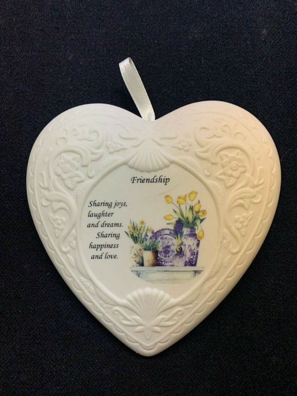 Hearts & Flowers Inc. Heart Shaped Potpourri Ornament/Figurine New