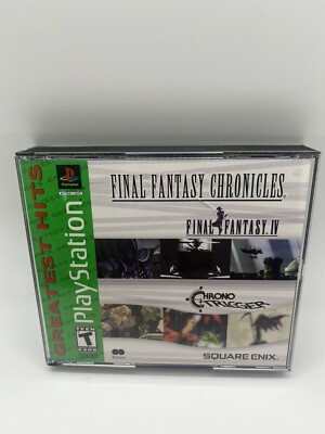 Final Fantasy Chronicles Greatest Hits Sony Playstation 1 PS1 Complete CIB VGC