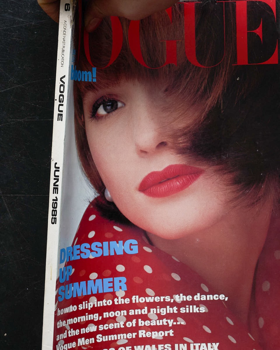 VOGUE BOOK(1985年) VOGUE MAGAZINE June 1985 BRITISH UK VOGUE BACK ISSUES - GOOD | eBay