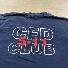 Vintage Chicago Fire Department T Shirt CFD Y2K Fireman XXL Engine 511 Club