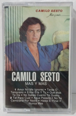 Camilo Sesto Mas y Mas (Cassette 078635603248) *NEW*