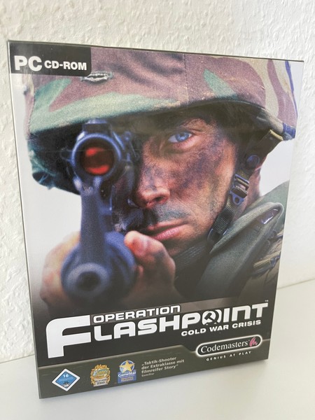 Operation Flashpoint: Cold War Crisis - Pc Big Box - Ger - Neu - Sealed - No Vga-image