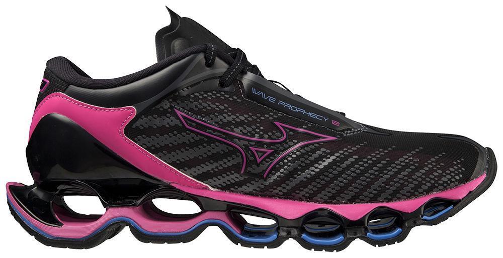 New Women's Mizuno Wave Prophecy 12 Running Shoes Size 8 Black