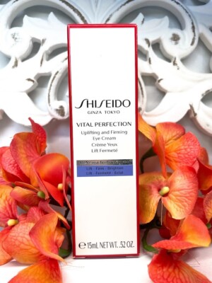 New Shiseido Vital Protection Uplifting and Firming Eye Cream 15ml
