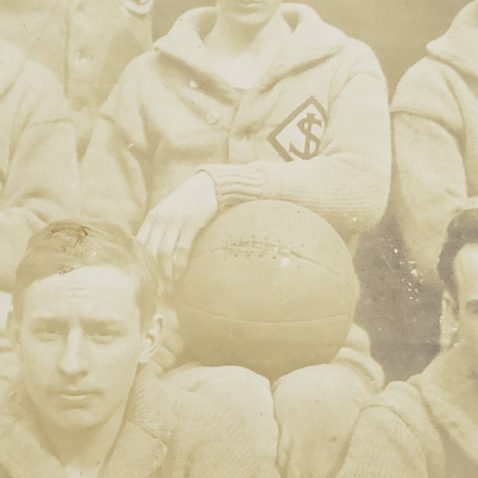 1910 Sandoval Illinois RPPC Postcard Basketball Team IL Athletics