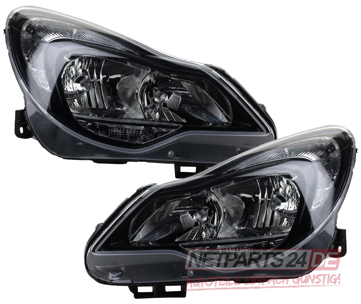 Kit 2 Fari Anteriori ATEC Per Opel Corsa D (2006-2010) – Sinistro E Destro, H1/H7 - 3