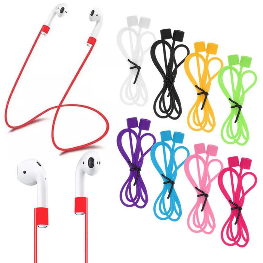 Silicone Anti lost Strap Loop String Cords For Apple AirPods