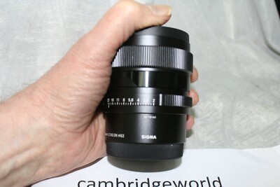 SIGMA 20mm F2.0 DG DN CONTEMPORARY PRIME LENS f SONY E NEW in FACTORY BOX & HOOD
