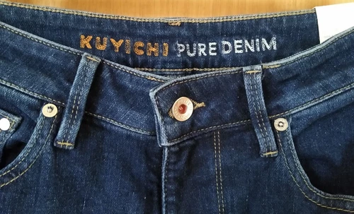 Kuyichi Jeans "Rosa Straight" Dark Blue, W28/L30, ungetragen, NEU