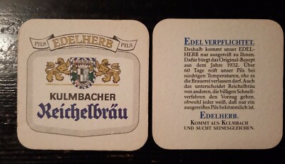 Bierdeckel Kulmbach Reichelbräu - Pils Edelherb (2)