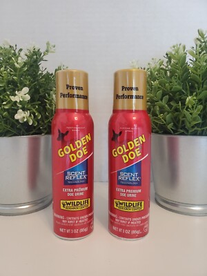 Wildlife Research Scent Reflex Golden Doe Extra Premium 3oz Spray Lot Of 2