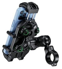 Motorcycle Phone Mount Holder with Vibration Dampener  High-Speed Secure