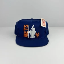 NEW/Old Stock Vintage 90's NEW YORK METS Snapback Hat American Needle RARE NWT