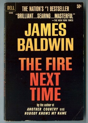 The FIRE NEXT TIME by James BALDWIN! Rare 1964 FIRST Printing DELL Paperback!