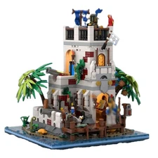 Modular Buiding: Outpost Model Building Toys Set for Collection 978 Pieces MOC