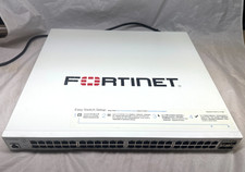 Fortinet FortiSwtich FS-248E-FPOE Managed PoE Ethernet Switch FS248EFPOE