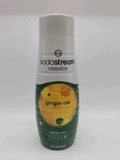 SodaStream Classics Ginger Ale Syrup 14.9 Fluid Ounce BB 6/12/2025