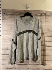 Vintage St John  s Bay Oversized Cotton Sweater XL