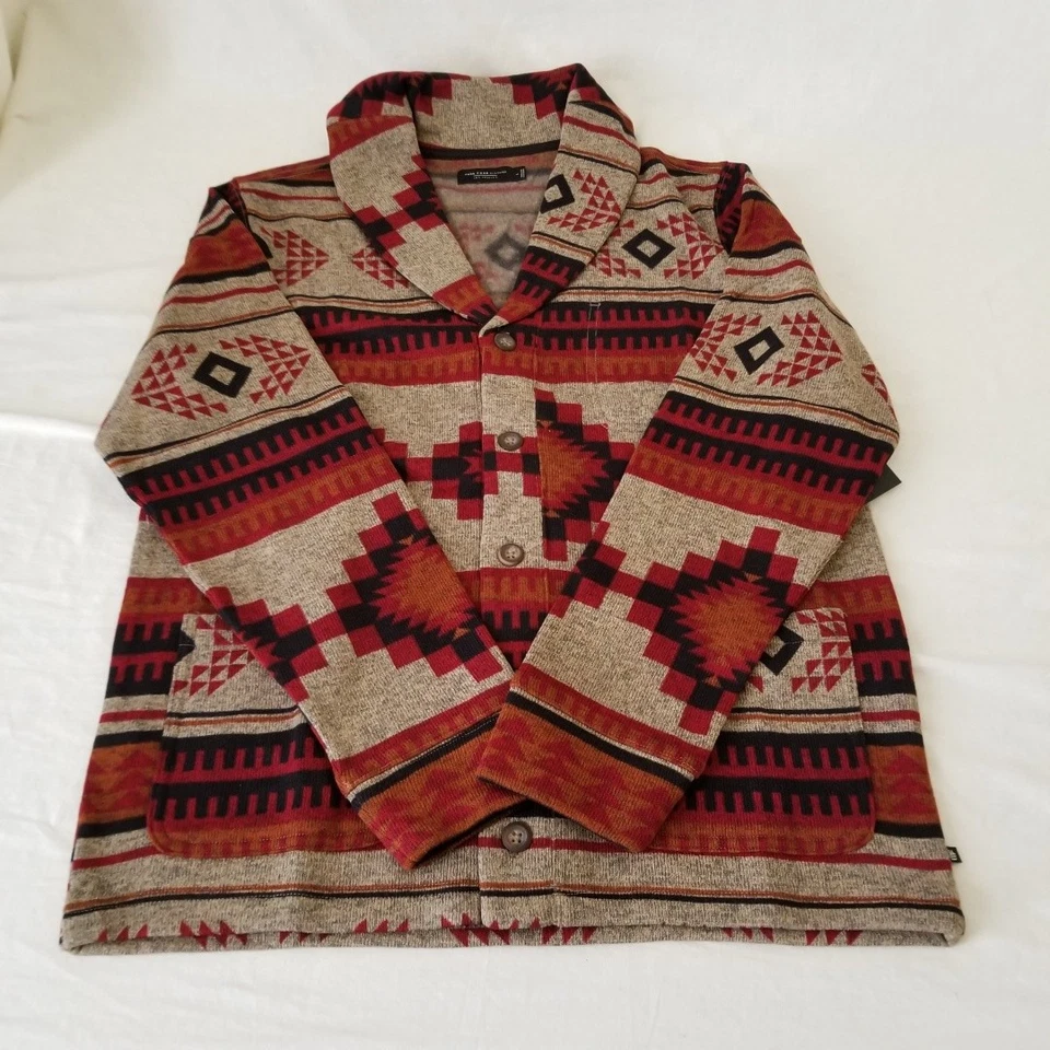 ¡NUEVO CON ETIQUETAS! Abrigo Suéter Manga Larga Suave y Cómodo con Diseño Suroeste y Cierre de Botones Foto 4 de 4