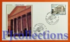 C357-ITALY 1990 HIGH SCHOOL B. TELESIO ENVELOPE 1ST DAY FDC FILAGRANO GOLD