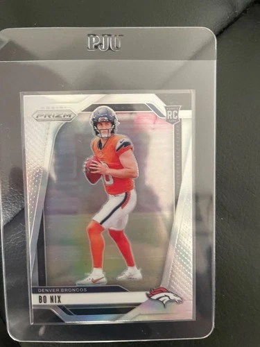 2024 Panini Prizm - Rookies Bo Nix #309 Silver Prizm (RC)