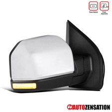 Fit 2015-2020 Ford F150 Chrome Power Heat Right Mirrorsled Turn Signal Lights