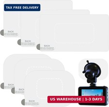 6pcs Dashcam Windshield Stickerclear Electrostatic Sticker Mounting Dash Camre