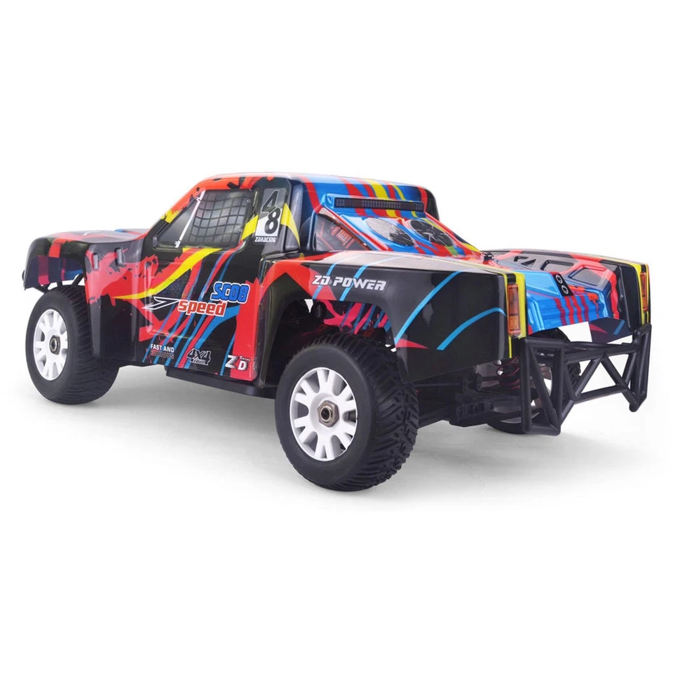 1/8 Brushless 4WD HighSpeed Short Course RC Truck RTR Pickup 70KM/H Car ProLevel - Image 3 of 4
