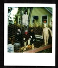 Vintage Polaroid Photograph Snapshot Creepy Halloween Monsters Costumes