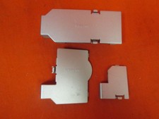 Nintendo OEM Serial Port Cover Set Silver For Nintendo GameCube Console 3687