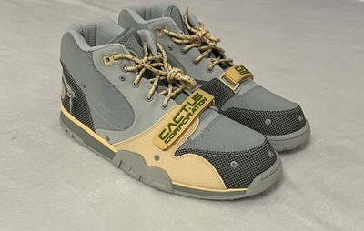 Nike Air Trainer 1 x Travis Scott Size 14   Gray Haze/Olive Aura Dead Stock/New