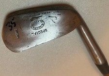 Antique Vintage TOM STEWART Scotland LINED FACE MASHIE For D ADAMS GLASGOW L K